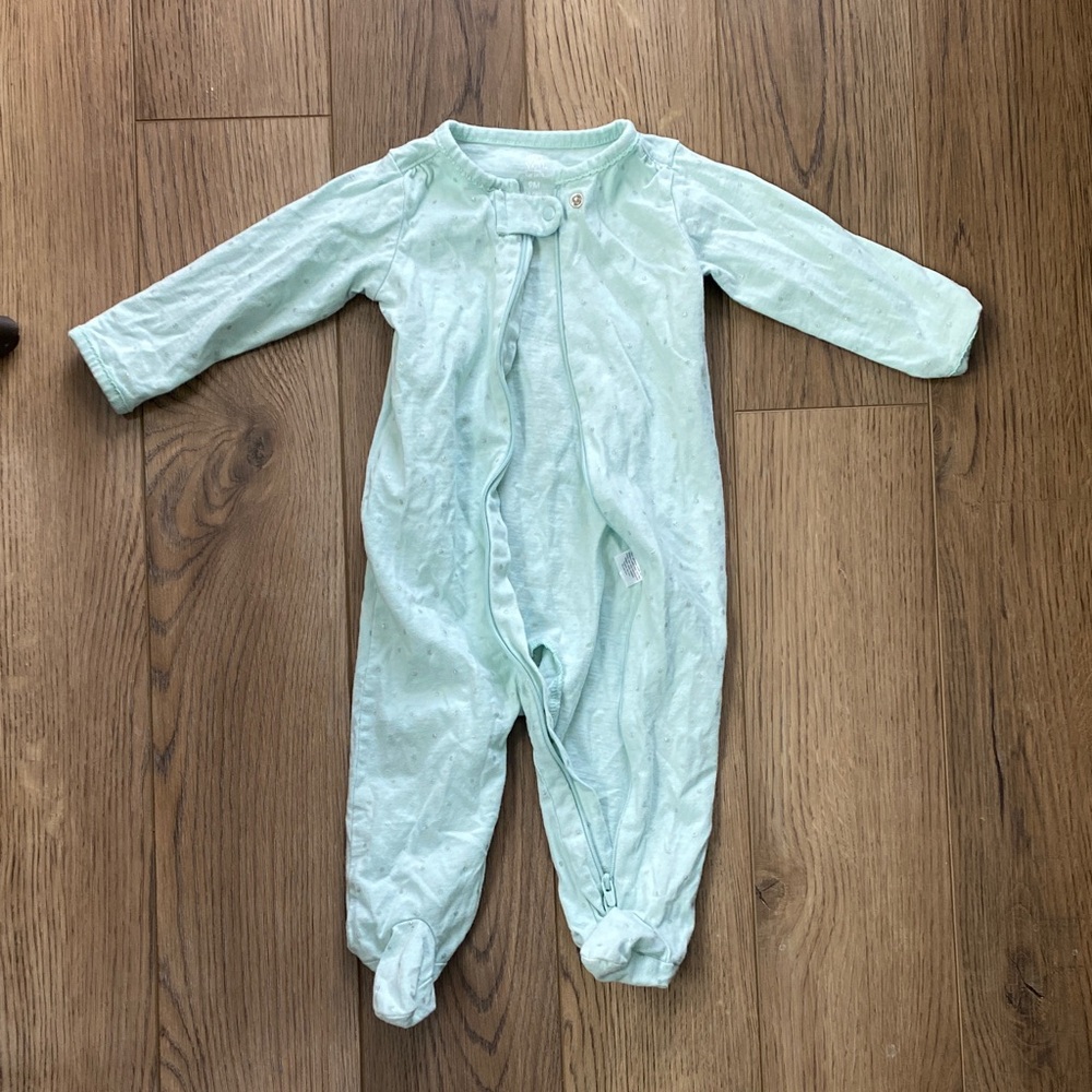 Carter's | Light Green Kids Footie